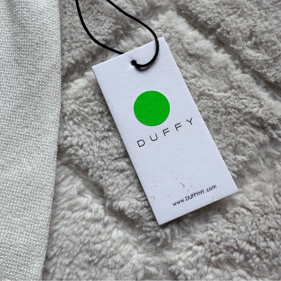 Duffy | Ivory Cover Up Knit Sweater Dress | Size Extra Small - Picture 6 of 9